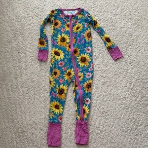 Little Sleepies Sunflower Fields Zippy